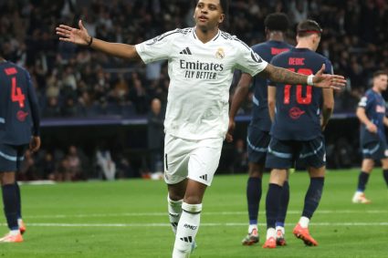 Real Madrid thrash Salzburg to get back on Champions League track